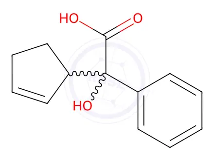 Chemical structure of Glycopyrrolate Impurity 92