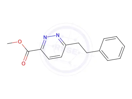 Chemical structure of methyl 6-phenethylpyridazine-3-carboxylate