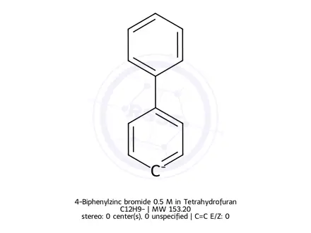 Chemical structure of 2-BIPHENYLMAGNESIUM BROMIDE