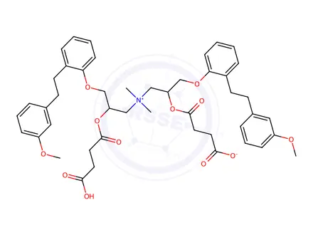 Chemical structure of Sarpogrelate Impurity 48