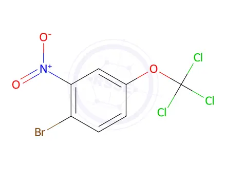 Chemical structure of 1-Bromo-2-nitro-4-(trichloromethoxy)benzene