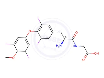 Chemical structure of Liothyronine Impurity 15