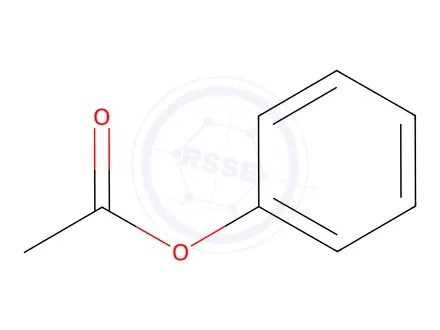 Chemical structure of Phenyl Acetate