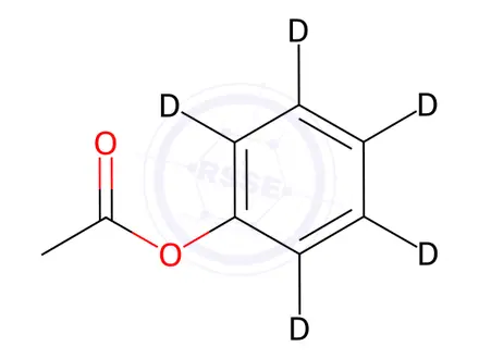 Chemical structure of Phenyl Acetate-d5