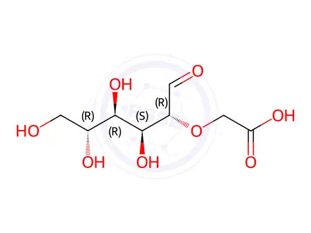 Chemical structure of Glucose Impurity 43