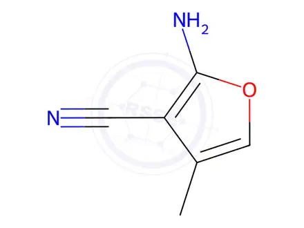 Chemical structure of 2-Amino-4-methylfuran-3-carbonitrile