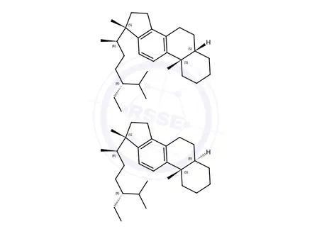 Chemical structure of C29 RING-C MONOAROMATIC STERANE (5BETA(H),10BETA(CH3)/5ALPHA(H),10ALPHA(CH3))