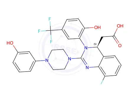 Chemical structure of Letermovir Impurity 30