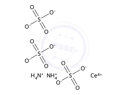 Chemical structure of Ammonium cerous sulfate solution for volumetric analysis,c(2(NH4)2SO4·Ce(SO4)2)=0.02mol/L(0.02N)