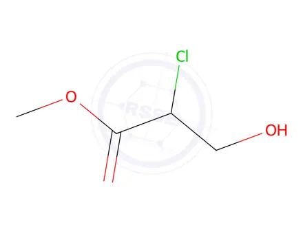 Chemical structure of 2-Chloro-3-hydroxypropionic acid methyl ester