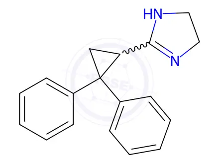 Chemical structure of Cibenzoline