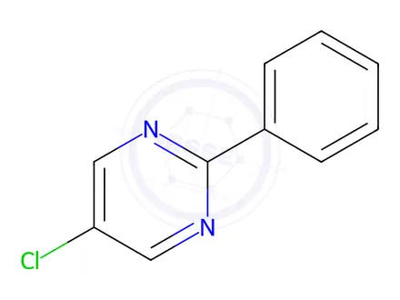 Chemical structure of 5-CHLORO-2-PHENYLPYRIMIDINE