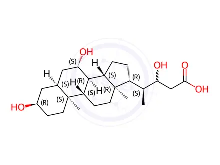 Chemical structure of Obeticholic Acid Impurity 60