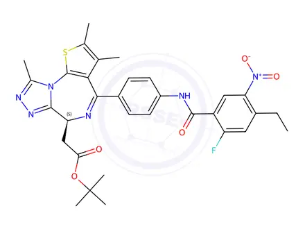 Chemical structure of Lenacapavir Impurity 53