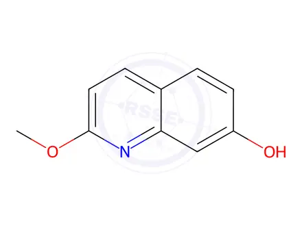 Chemical structure of 2-Methoxyquinolin-7-ol