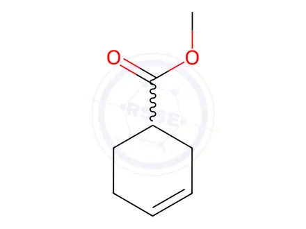 Chemical structure of 3-Cyclohexene-1-carboxylic Acid Methyl Ester