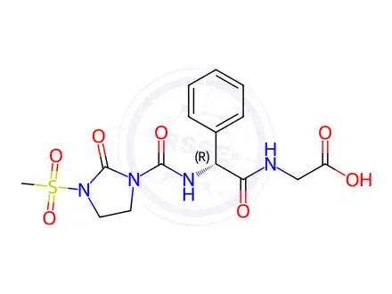 Chemical structure of Mezlocillin Impurity 21