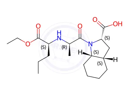 Chemical structure of Perindopril EP Impurity P