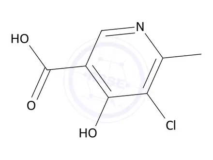 Chemical structure of 5-Chloro-4-hydroxy-6-methylpyridine-3-carboxylic acid