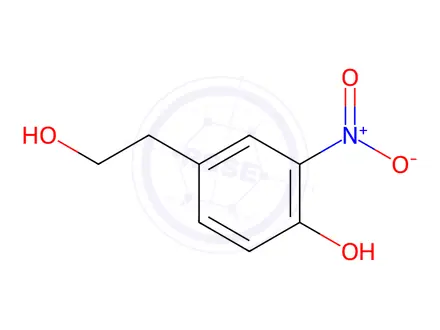 Chemical structure of 4-(2-Hydroxyethyl)-2-nitrophenol