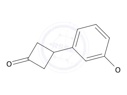 Chemical structure of 3-(3-Methoxyphenyl)cyclobutanone