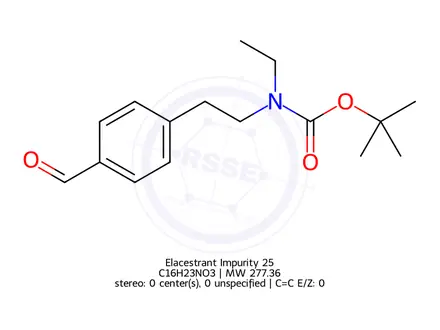 Chemical structure of Elacestrant Impurity 35