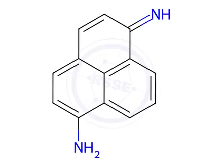 Chemical structure of 6-AMINO-1-IMINO-1H-PHENALENE HYDROCHLORIDE HYDRATE