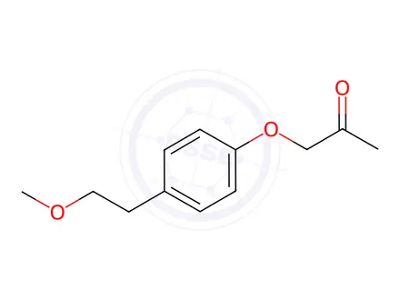 Chemical structure of Metoprolol Impurity 64