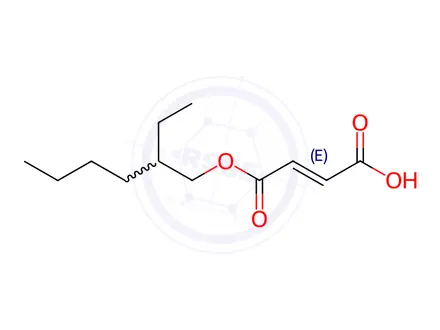 Chemical structure of 4-((2-Ethylhexyl)Oxy)-4-Oxobut-2-Enoic Acid