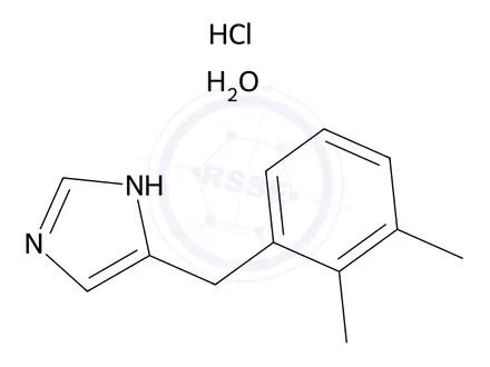 Chemical structure of 5-(2,3-Dimethylbenzyl)-1H-imidazole hydrochloride hydrate