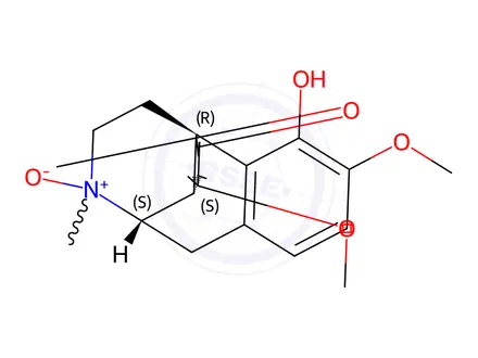 Chemical structure of Sinomenine N-oxide