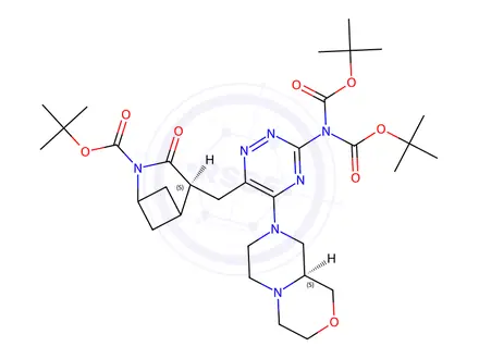 Chemical structure of Olverembatinib Impurity 38
