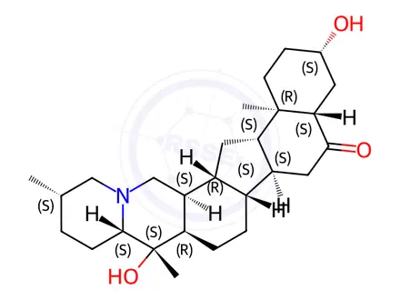 Chemical structure of Imperialine