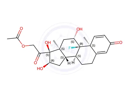 Chemical structure of Triamcinolone EP Impurity B