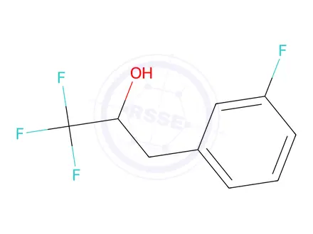 Chemical structure of 1,1,1-Trifluoro-3-(3-fluorophenyl)propan-2-ol
