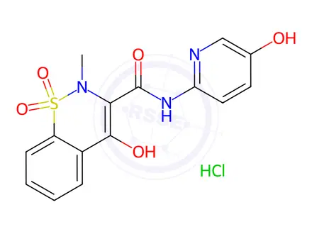 Chemical structure of Piroxicam Impurity 13 Hydrochloride