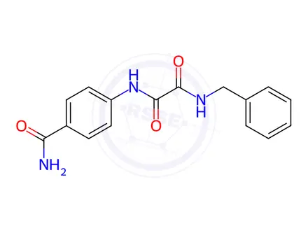 Chemical structure of N1-Benzyl-N2-(4-carbamoylphenyl)oxalamide