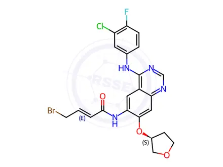 Chemical structure of Afatinib Impurity 205