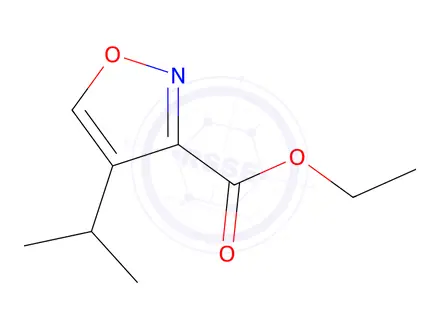 Chemical structure of Ethyl 4-isopropylisoxazole-3-carboxylate
