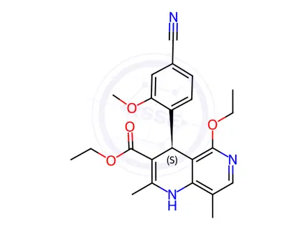 Chemical structure of Finerenone Impurity 415