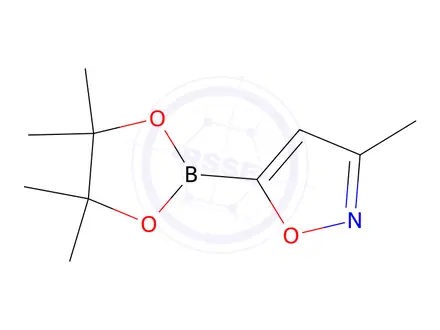 Chemical structure of 3-Methyl-5-(4,4,5,5-tetraMethyl-1,3,2-dioxaborolan-2-yl)isoxazole