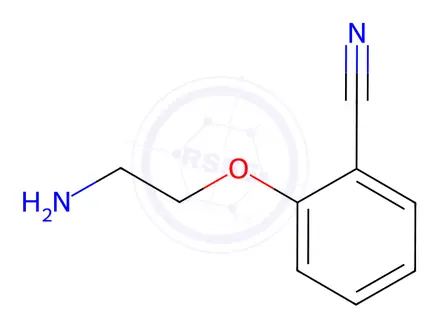 Chemical structure of 2-(2-Aminoethoxy)benzonitrile