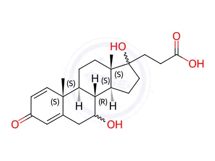 Chemical structure of Canrenone Impurity 6