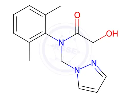 Chemical structure of Metazachlor-2-Hydroxy