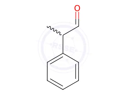 Chemical structure of 2-Phenylpropionaldehyde