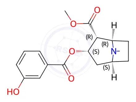 Chemical structure of Cocaine Hydrochloride Impurity 5