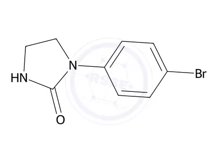 Chemical structure of 1-(4-Bromophenyl)imidazolidin-2-one