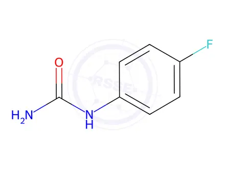 Chemical structure of 1-(4-Fluorophenyl)urea (BSC)