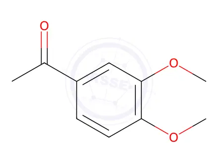 Chemical structure of Acetoveratrone