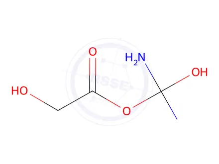 Chemical structure of Diamino(hydroxy)methyl 2-hydroxyacetate